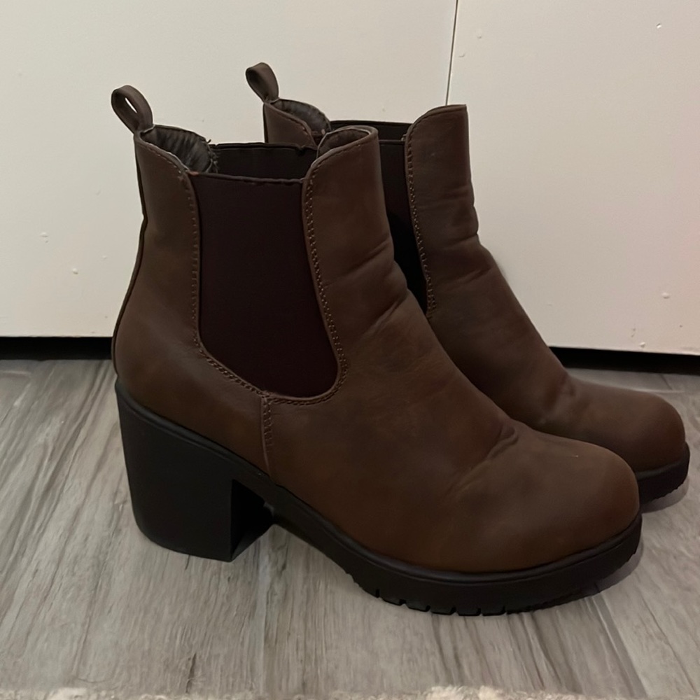 Dream Pairs Leather Boots